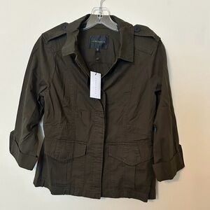 Sanctuary Army Green Military Jacket Size Small New